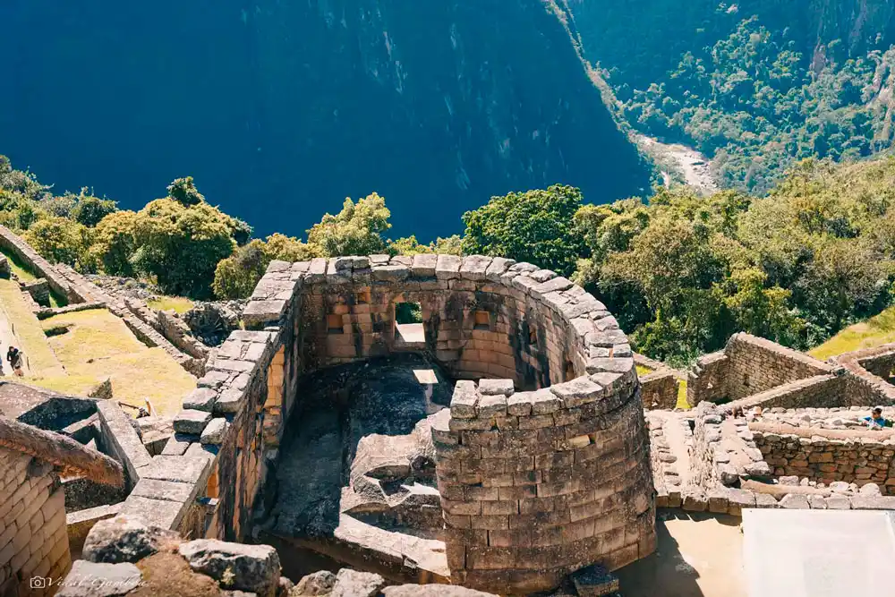 Temple of the Sun in Machu Picchu