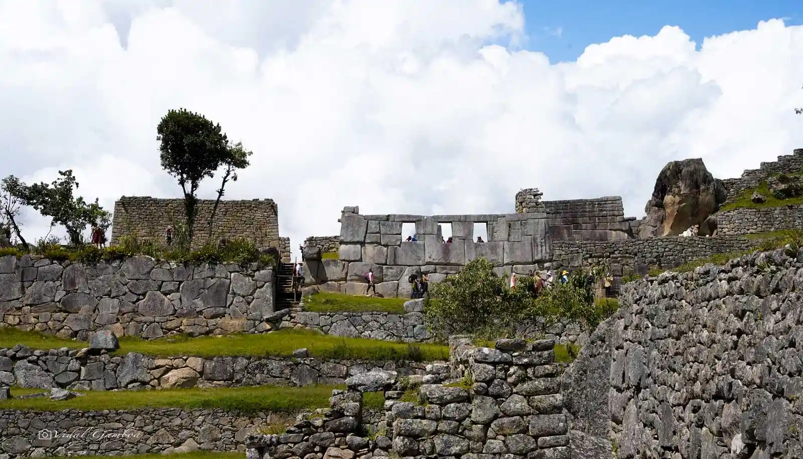 Temple of the three windows in Machu Picchu